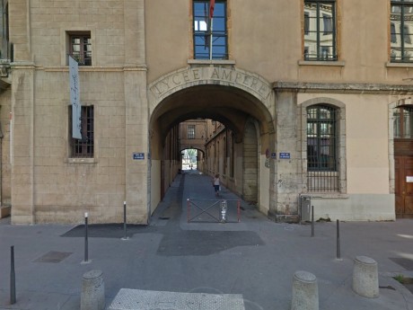 Le lycée Ampère à Lyon - DR Google