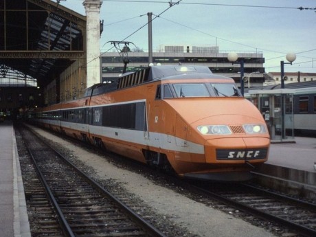 La rame TGV 01 surnommée