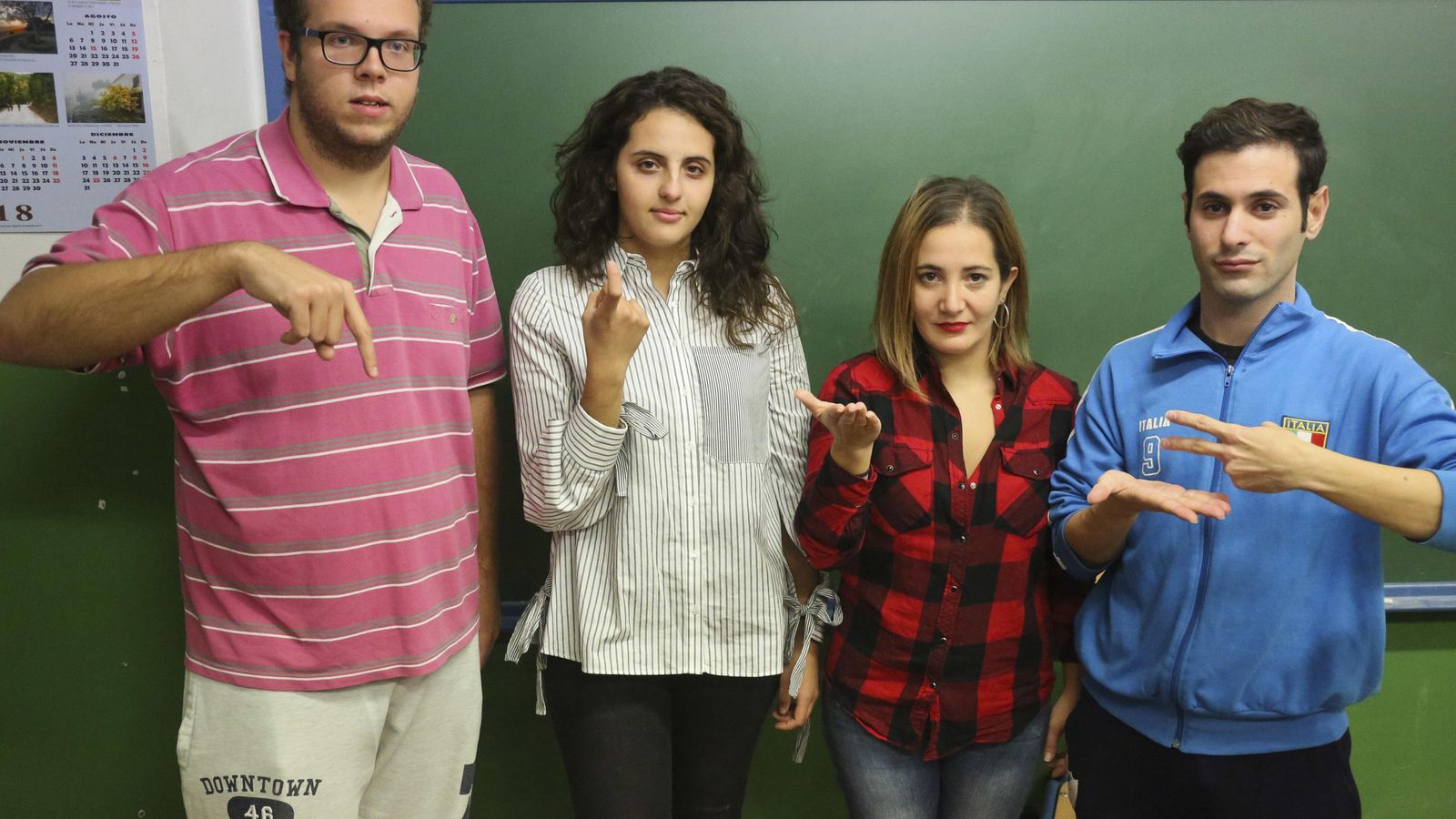 Antonio Sepúlveda, Oumaima Erajai, Irene García y Luis Miguel Cordón piden más intérpretes.