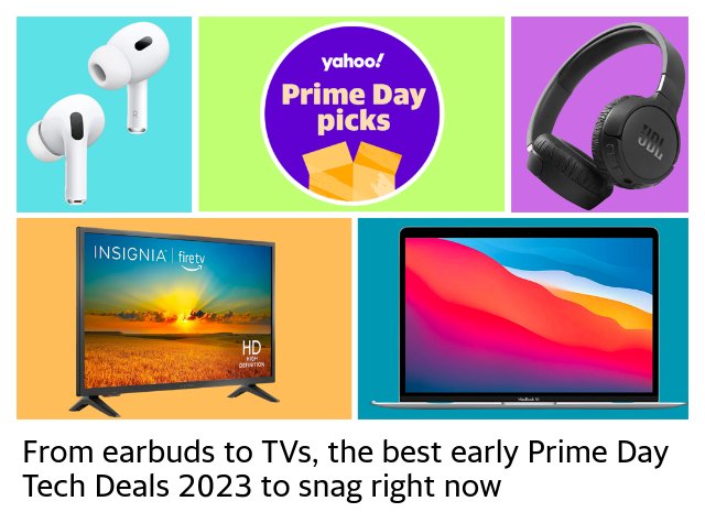 From earbuds to TVs, the best early Prime Day Tech Deals 2023 to snag right now - PNG