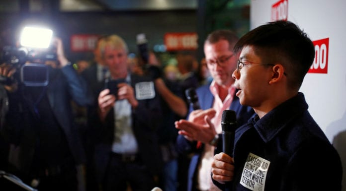Video Joshua Wong đến Đức kêu gọi ủng hộ của cộng đồng quốc tế