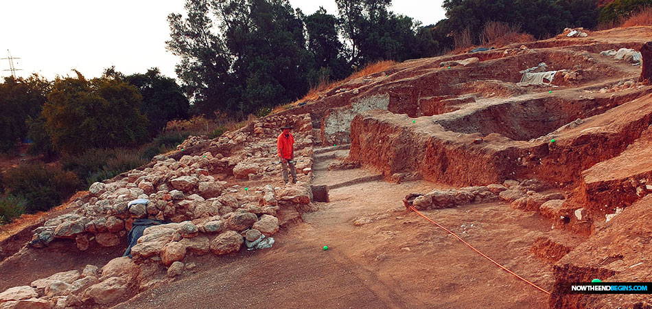 View of the Water Gate at Gath, summer 2019