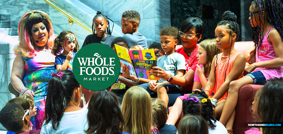 Whole Foods Now Promoting Drag Queen Story Hour