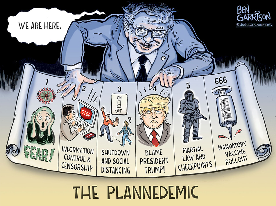 Bill Gates and the elites of the New World Order have brought us the Plannedemic, the 'new normal', and it will not be done until everyone on earth has been given a vaccination and an ID2020 digital ID