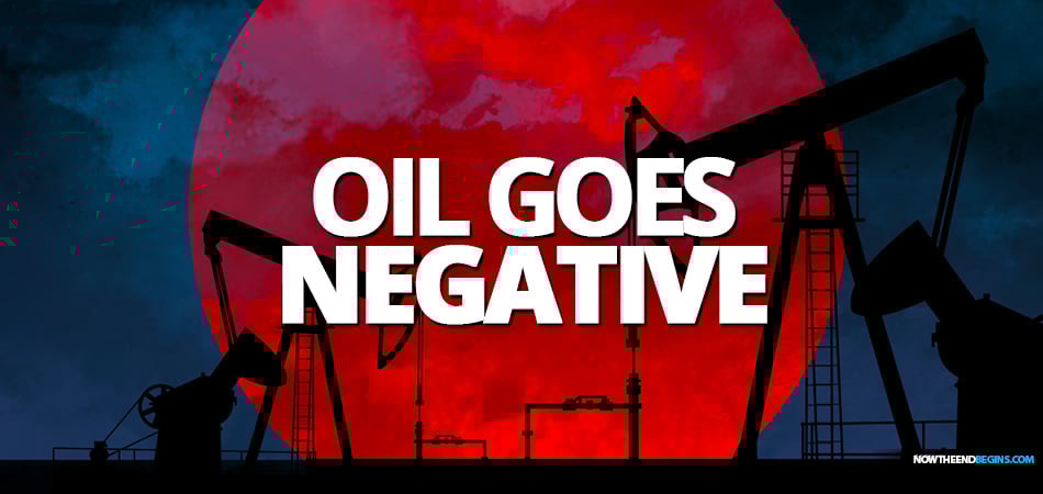 U.S. crude oil prices dropped more than 100% and turned negative for the first time in history on Monday as traders continue to fret over a slump in demand due to the coronavirus plannedemic