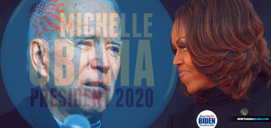 Joe BIden picks Michelle Obama as vice president, gets 25th Amendment and she becomes president of the United States.