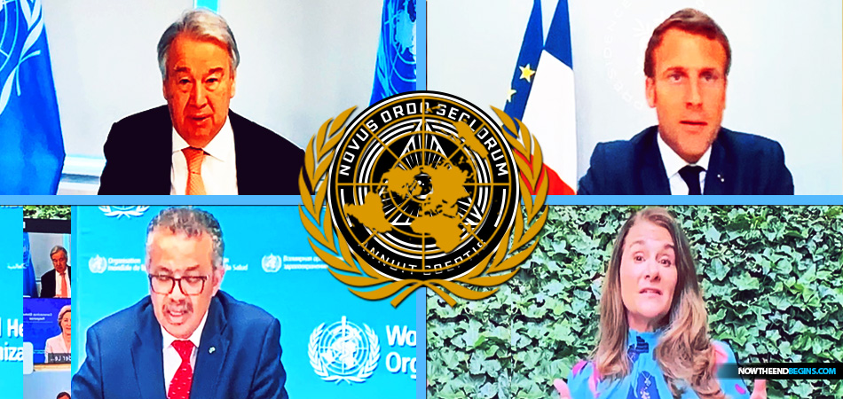 Today the United Nations unveiled its COVID-19 Global Vaccination Response Team, and who do we see at the top of the food chain? French president Emmanuel Macron, who has already declared his desire to lead the New World Order, and Melinda Gates who wants to give everyone a vaccination and digital ID.