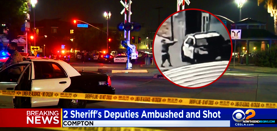 2-los-angeles-officers-shot-compton-as-blm-rioters-protest-at-hospital-shouting-we-hope-they-die-black-lives-matter