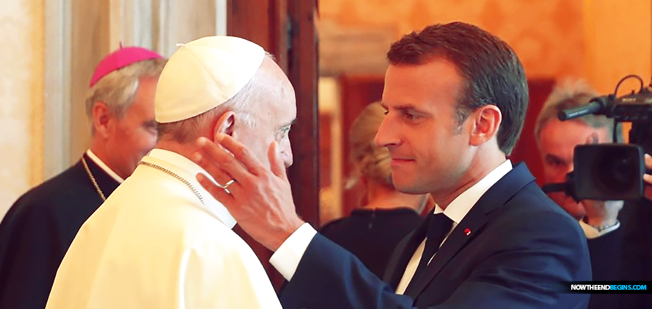 emmanuel-macron-pope-francis-private-phone-call-chrislam-iraq-abraham-accords-ur-chaldees-man-of-sin-false-prophet-king-james-bible-prophecy