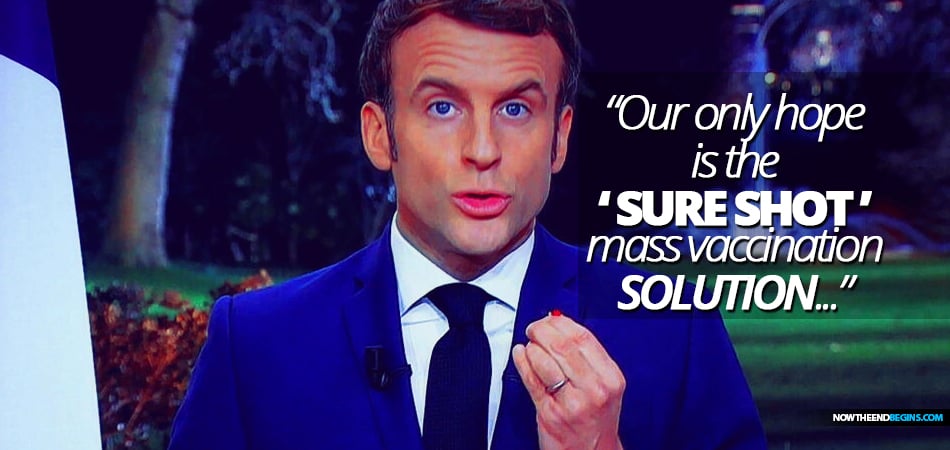 emmanuel-macron-calls-for-covid-sure-shot-mass-vaccination-solution-in-new-years-eve-address-france-antichrist-666