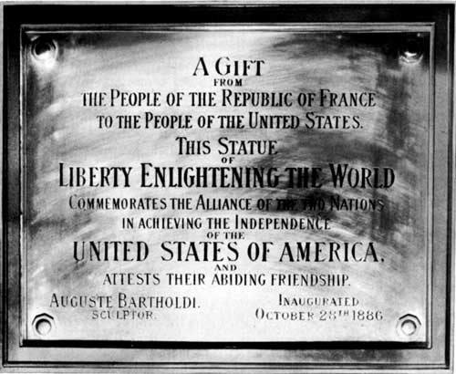 Image result for the dedication of the statue of liberty