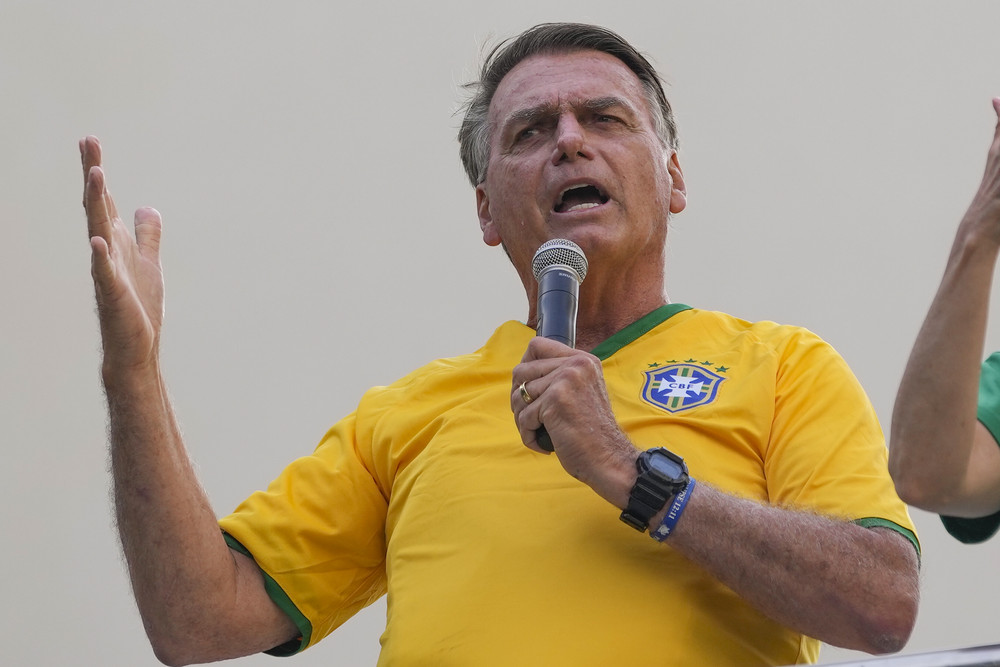 Jair Bolsonaro speaks