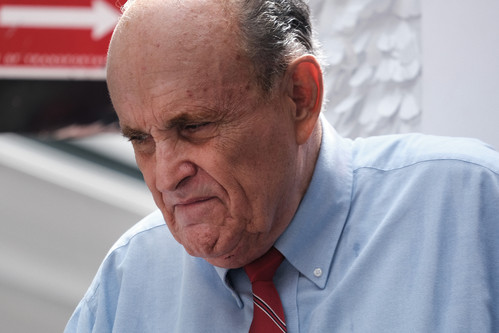 Former New York City Mayor Rudy Giuliani.