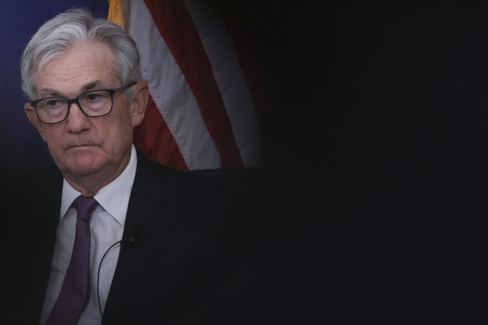 Federal Reserve Chairman Jerome Powell speaks at the Thomas Laubach Research Conference on May 19.