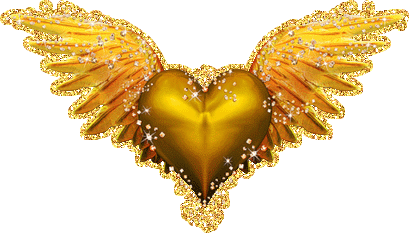Risultato immagini per gif cuore dorato"