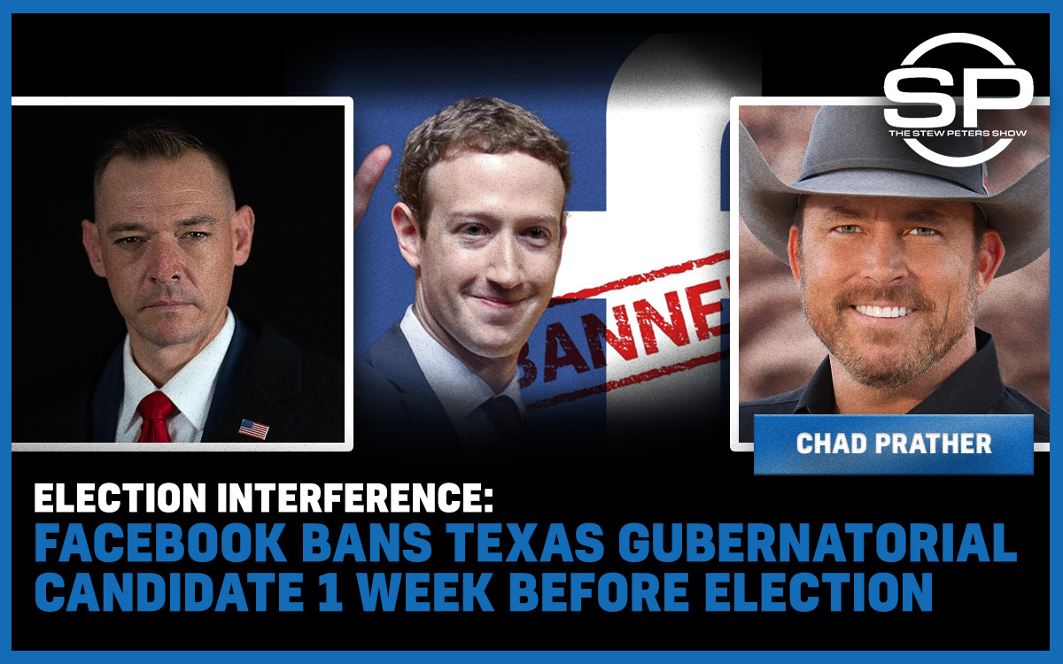 Election Interference: Facebook Bans Texas Gubernatorial Candidate 1 Week Before Election
