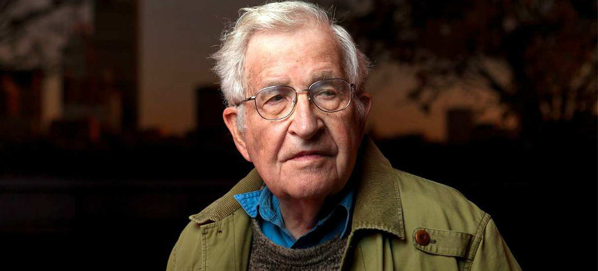 Professor Noam Chomsky says skepticism of vaccines is largely a right-wing phenomenon. (photo: Getty)