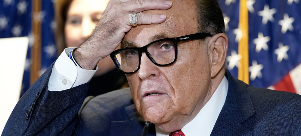 Rudy Giuliani. (photo: Jacquelyn Martin/AP)