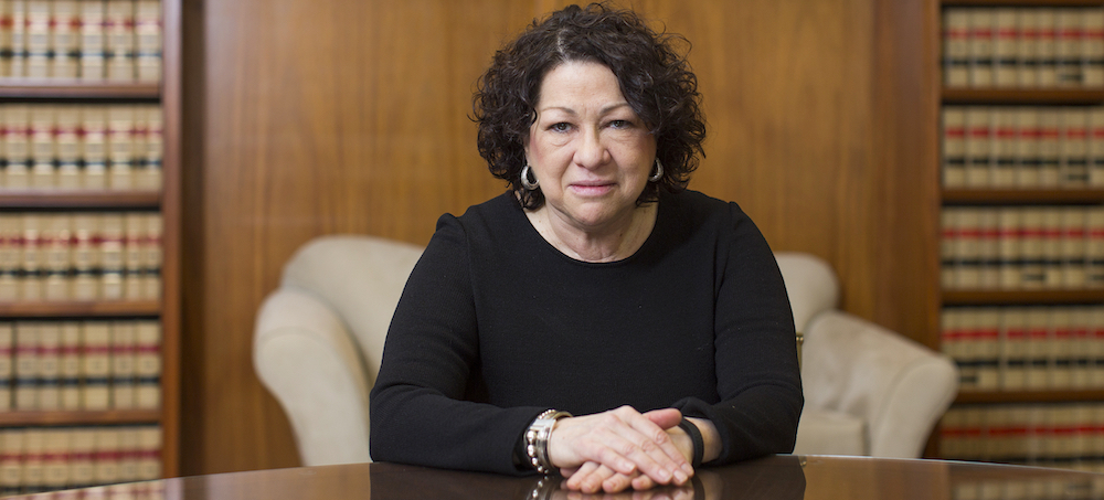Supreme Court Justice Sonia Sotomayor, in her office chambers. (photo: Brooks Kraft/Corbis/Getty Images)