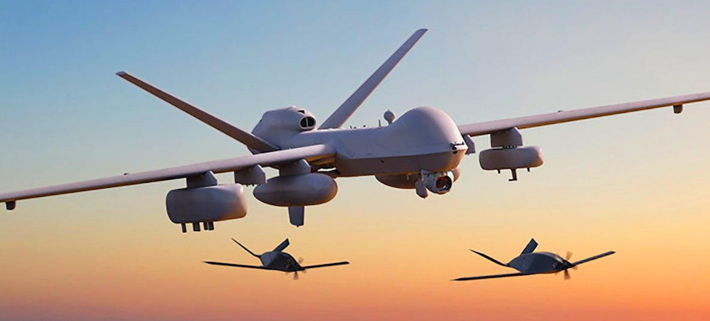 A predator drone. (photo: General Atomics)