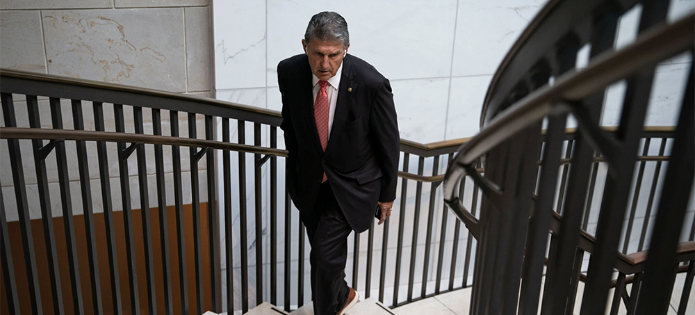 Senator Joe Manchin, Democrat of West Virginia. (photo: Al Drago/NYT)