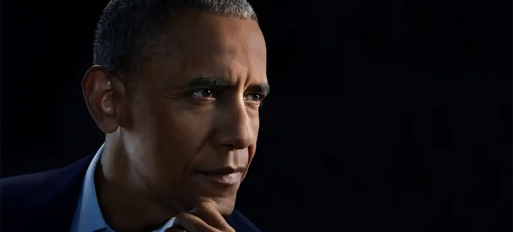 Barack Obama. (photo: Pari Dukovic/Guardian UK)