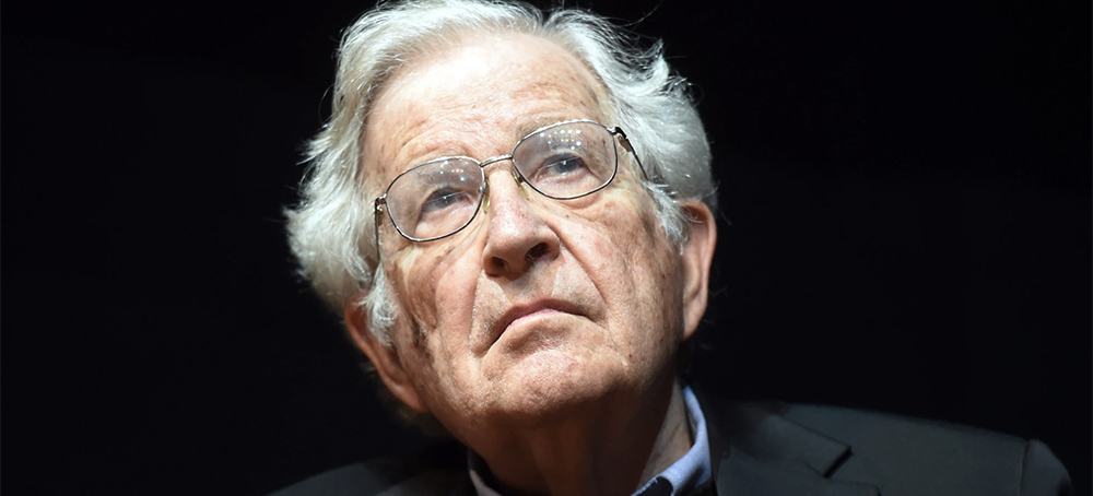 Noam Chomsky. (photo: Uli Deck/picture-alliance/dpa/AP)