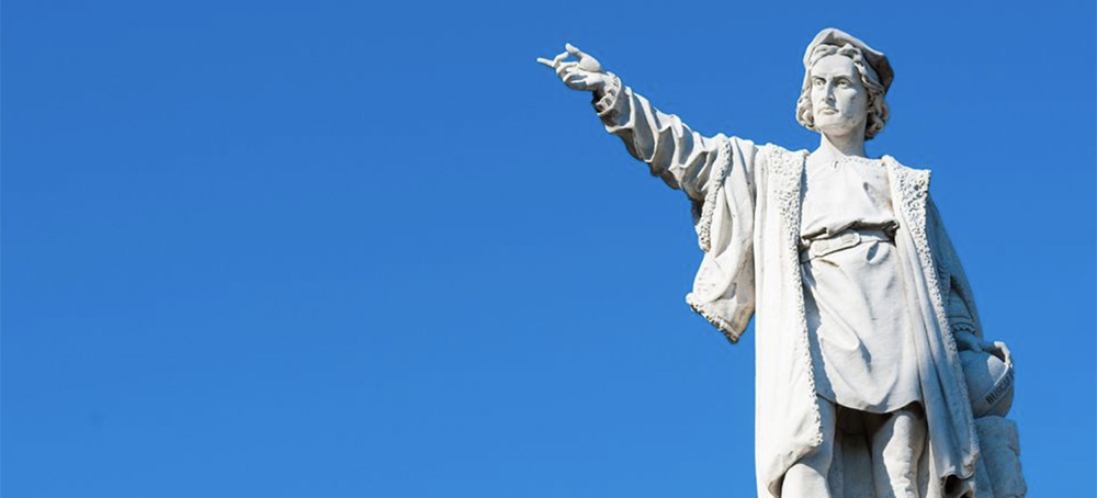 A statue of Christopher Columbus. (photo: BDSKLO/Getty Images)