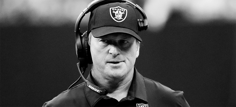 Jon Gruden. (photo: Ethan Miller/Getty Images)