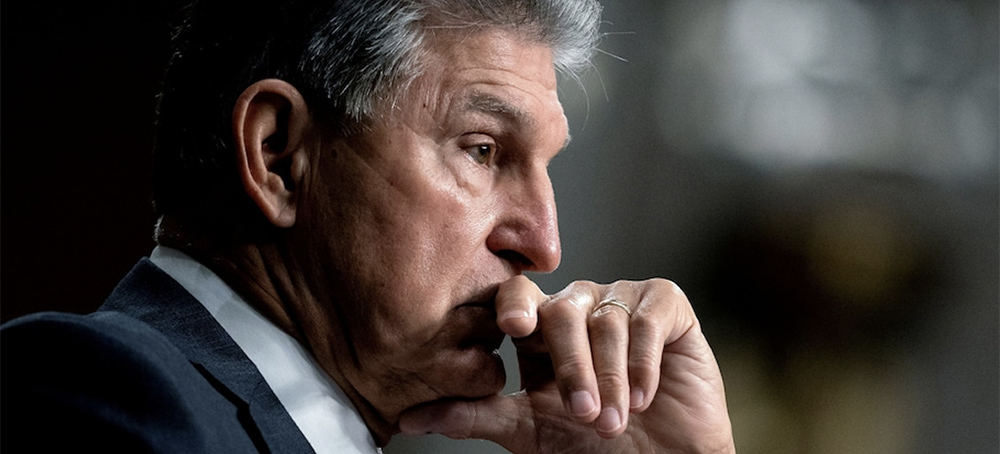 Senator Joe Manchin, Democrat of West Virginia. (photo: Stefani Reynolds/Reuters)