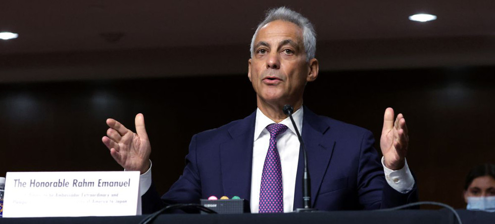 Former Chicago Mayor Rahm Emanuel. (photo: Getty Images)