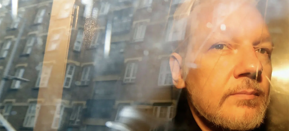 Julian Assange in 2019. (photo: Matt Dunham/AP)