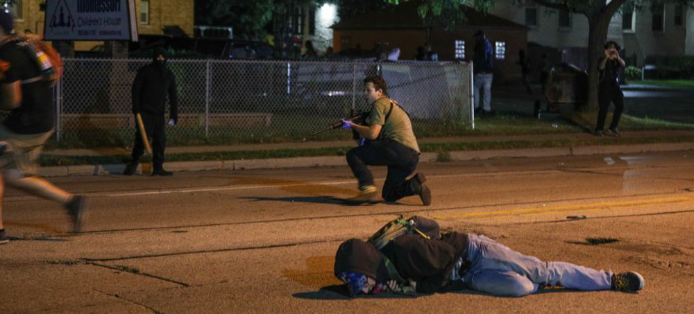 Kyle Rittenhouse shot and killed two people at a Black Lives Matter protest in Kenosha, Wisconsin in August, 2020. (photo: Getty)