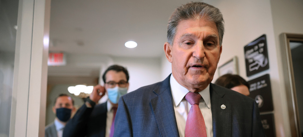 Senator Joe Manchin. (photo: Chip Somodevilla/Getty)