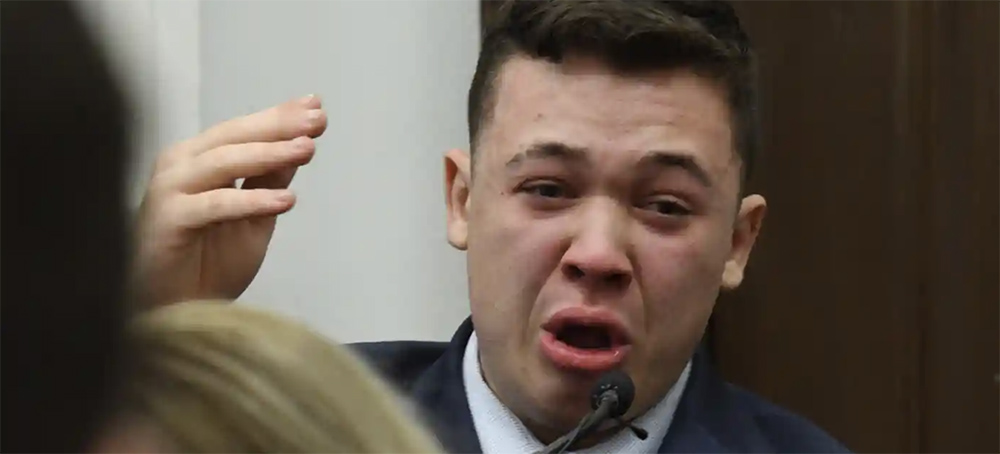 'Many compared Rittenhouse's tears during his testimony to those of Brett Kavanaugh, who shouted, red-faced and spitting, during his confirmation hearings, when asked about his alleged assault of Christine Blasey Ford, back when he was Rittenhouse's age.' (photo: Getty Images)