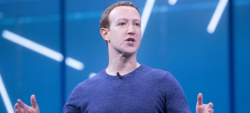 Mark Zuckerberg speaking at the F8 Facebook conference in 2018. (Photo: Anthony Quintano/Wikimedia Commons)