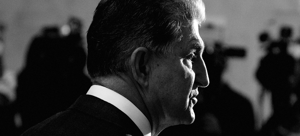 Democrat and Democratic nemesis, West Virginia Senator Joe Manchin. (photo: Stefani Reynolds/Bloomberg)