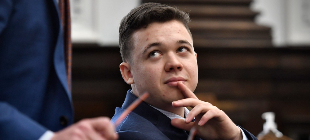Kyle Rittenhouse on trial in Kenosha, Wisconsin. (photo: Sean Krajacic/AP)