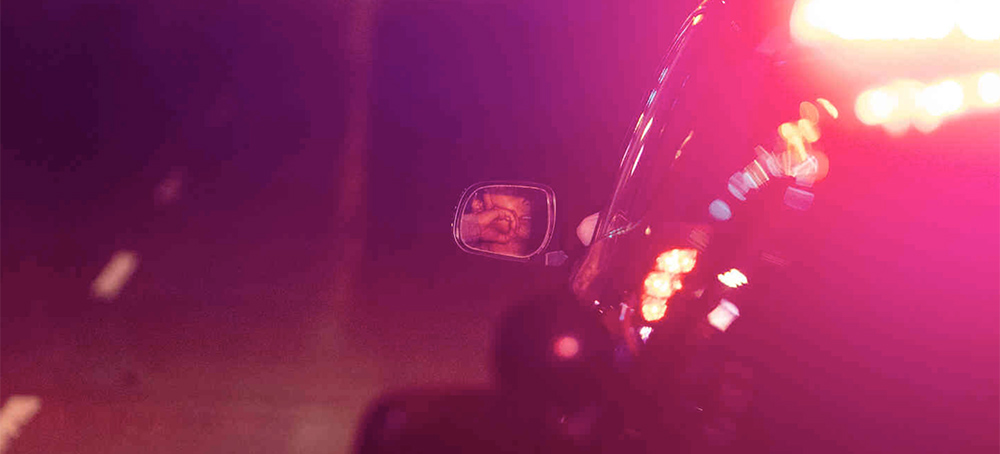 A traffic stop. (photo: Nick Oxford/NYT)