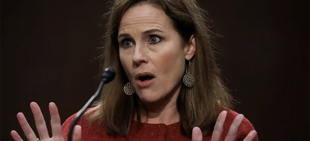 Amy Coney Barrett. (photo: Leah Millis/Reuters)