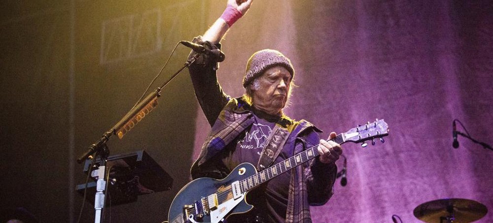 'It's been a rough go for humanity and we're not getting along and we're not listening,' Neil Young says. (photo: Amy Harris/AP)