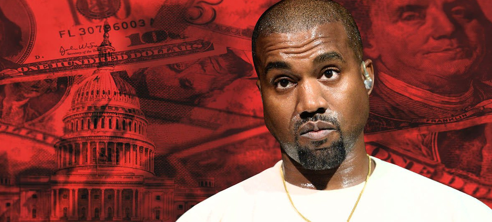 While it's unclear just how West, ostensibly running as an independent, managed to connect almost exclusively with Republican firms, his efforts were quite clearly in the hands of experienced conservatives. (image: The Daily Beast/Getty Images)