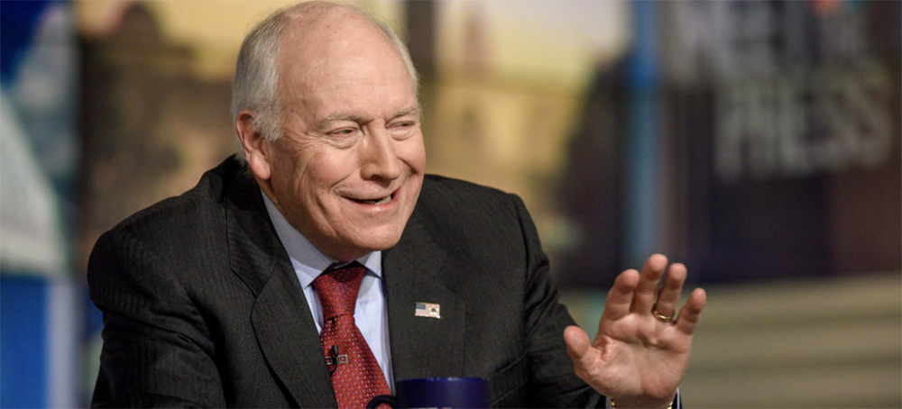 Dick Cheney on 'Meet the Press' in Washington, DC, on December 2, 2018. (photo: William B. Plowman/NBC/NBC Newswire/NBCUniversal/Getty Images)
