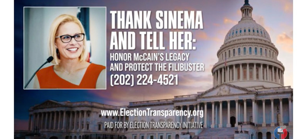 Anti-abortion forces are campaigning to protect the filibuster and crush voting rights - and Democrats may be content to let them win. (photo: YouTube)