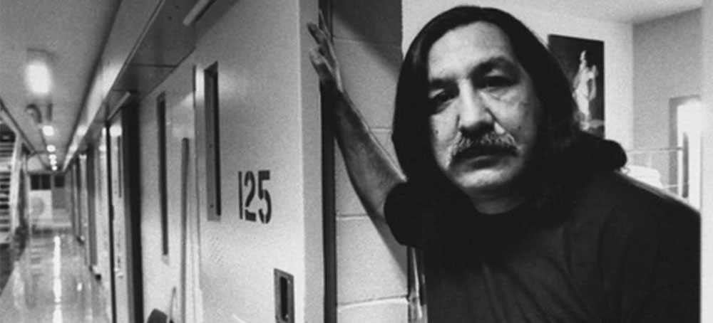 Leonard Peltier. (photo: Democracy Now)