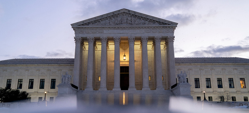 By upholding Alabama's gerrymandered districts, the supreme court is laying the groundwork for ending voting rights and political power for Black people. (photo: Getty)