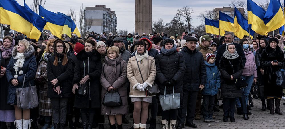 Ukraine. (photo: Brendan Hoffman/NYT)