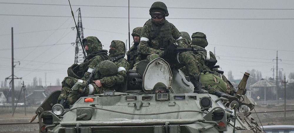 Russian soldiers in Ukraine. (photo: Shutterstock)