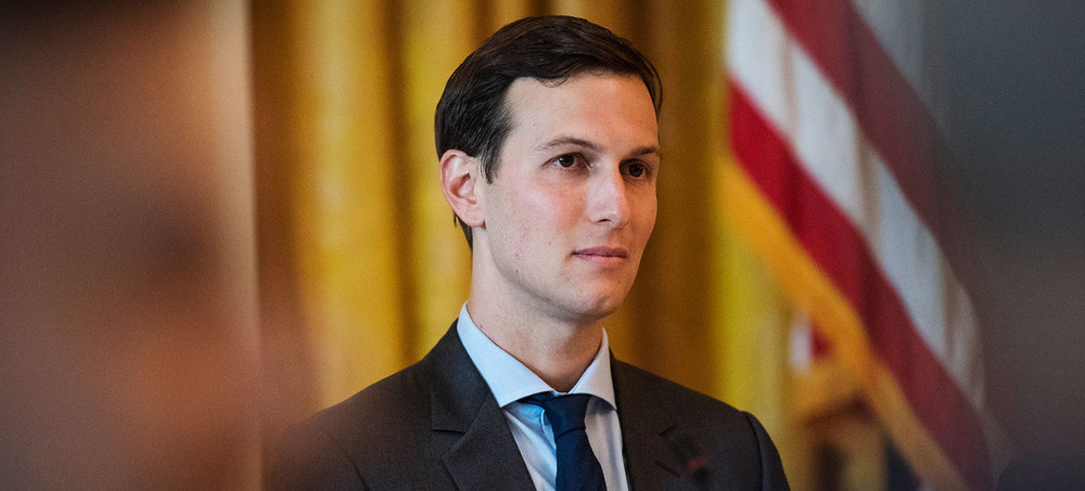 Senior White House Advisor Jared Kushner joins members of the White House Coronavirus Task Force at the daily briefing April 2, 2020 in the briefing room at the White House in Washington, DC. (photo: Win McNamee/Getty)