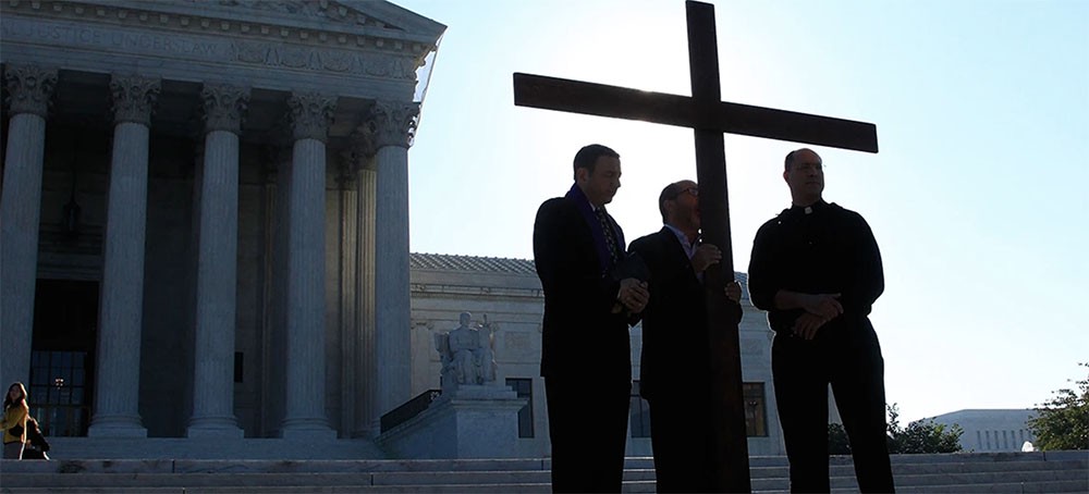 Rob Schenck, an evangelical minister, said he arranged over the years for about 20 couples to fly to Washington to visit with and entertain Supreme Court Justices. (photo: Mark Wilson/Getty Images)